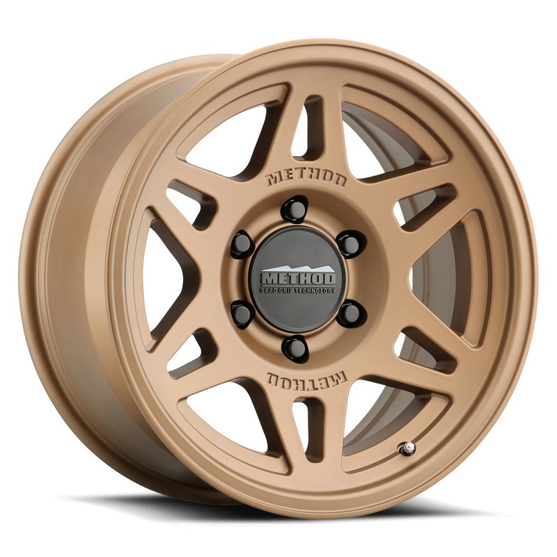 Method MR706 Bead Grip 17×8.5 0mm Offset 6×135 135mm Method Bronze Wheel | MR70678516900