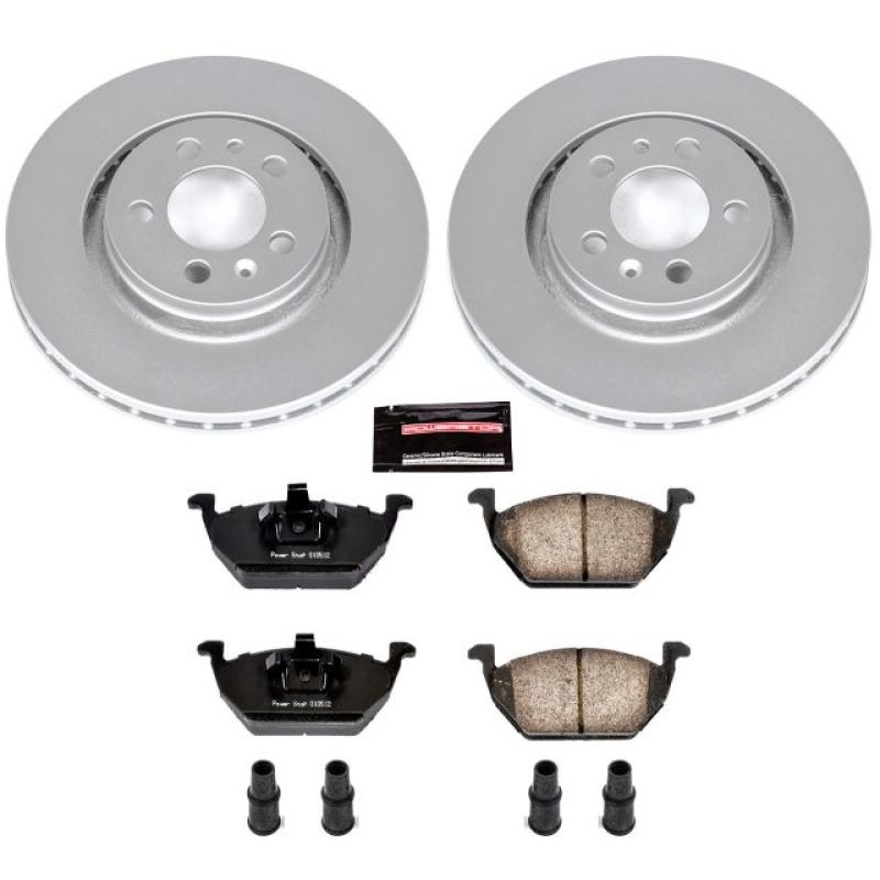 PowerStop Power Stop 1998 Volkswagen Beetle Front Z23 Evolution Sport Coated Brake Kit