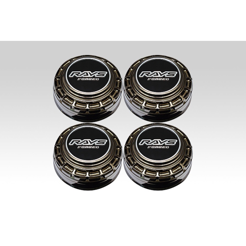 Rays 5H 5×150 Center Cap (Black Chrome) (SET)