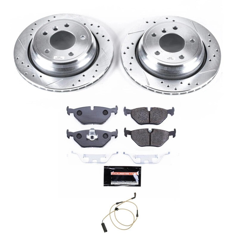 PowerStop Power Stop 99-03 BMW 540i Rear Track Day Brake Kit