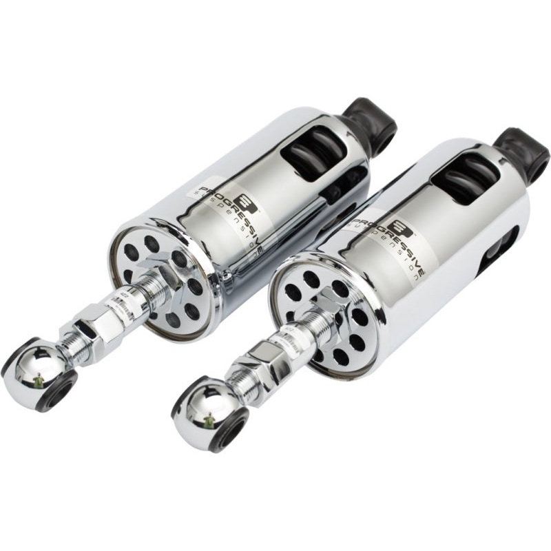 Progressive 89-99 Harley Softail 422 Series Shocks  – Chrome