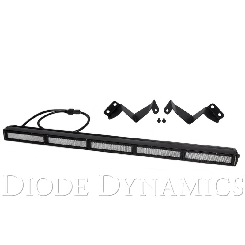 Tacoma 30 Inch LED Light Bar Kit 16-19 Tacoma Stealth Clear Flood Diode Dynamics