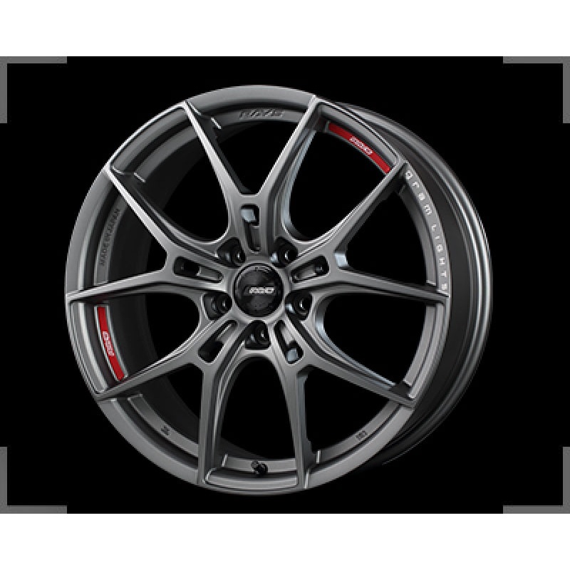 Gram Lights 57FXZ Overseas 20×10.5 +34 5-112 Matte Graphite w/Machining Wheel