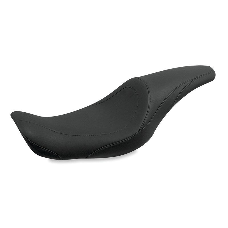 Mustang 06-17 Harley Dyna Tripper Fastback 1PC Seat – Black