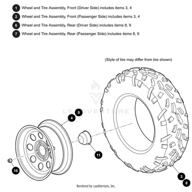 Steel Wheel 14X8.0 4 On 137Mm by Arctic Cat