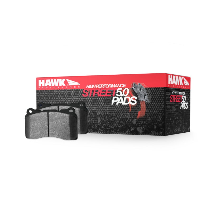 Hawk 2010-2013 Chevy Corvette Grand Sport (One-Piece Pads) High Perf. Street 5.0 Front Brake Pads