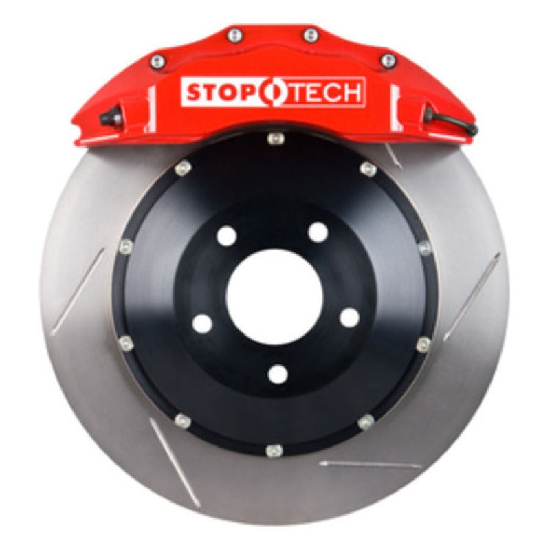 StopTech 05-10 Porsche 911 Carrera S (Type 997) BBK Front ST-60 Red Caliper 380×32 Slotted Rotor