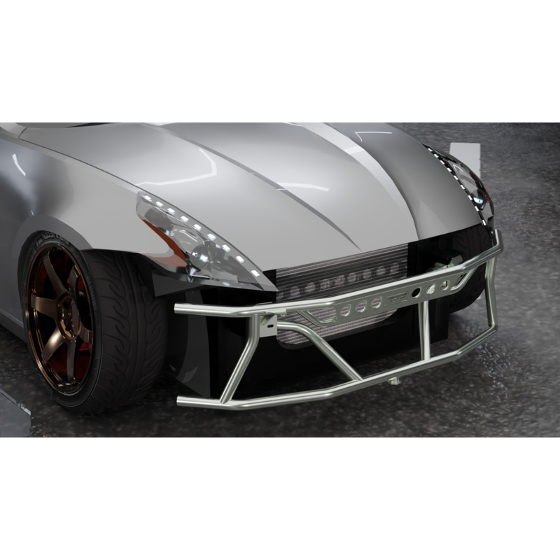 True Focus Fabrication – Nissan 370Z – Front Dual Row Bash Bar