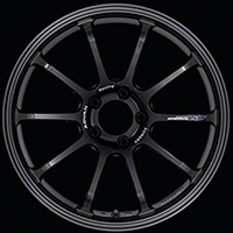 Advan RS-DF Progressive 19×9.0 +53 5-120 Racing Titanium Black Wheel