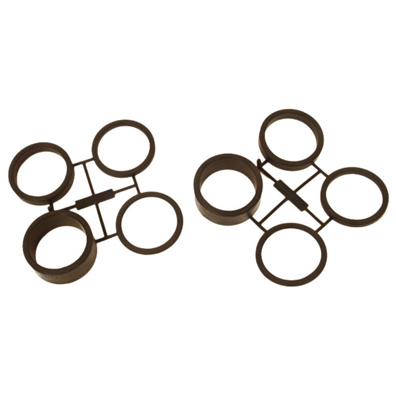 DPE-WHSK50-2 Arrow 50mm Wheel Hub Stop Plastic Axle Spacer Set