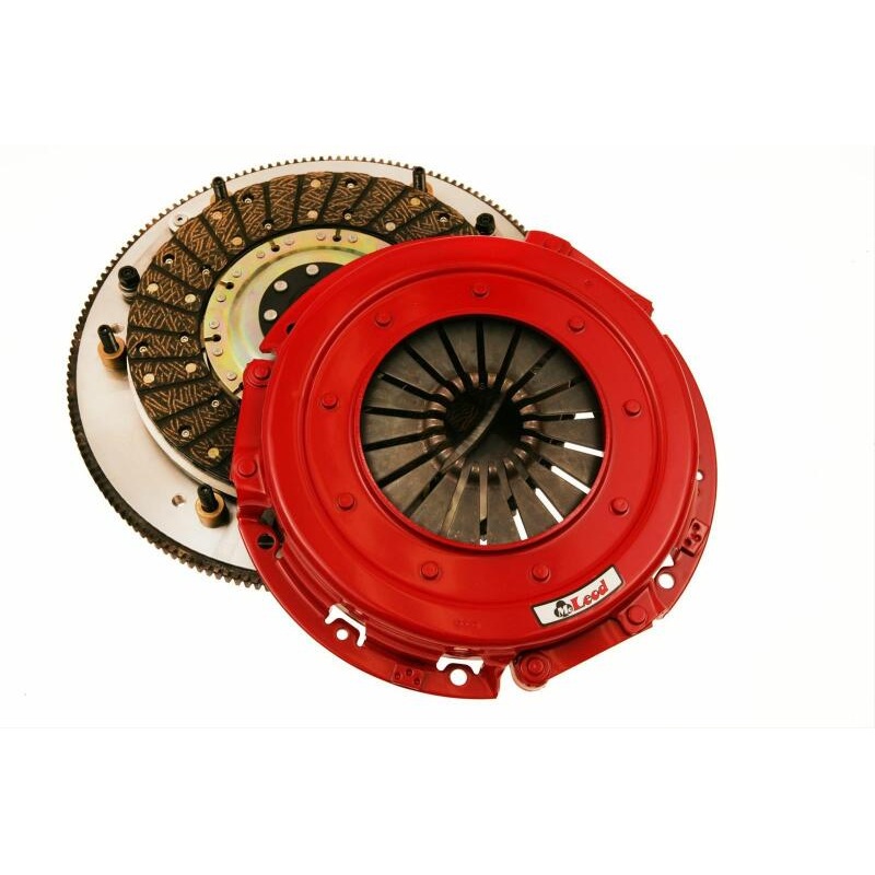 McLeod RXT Twin Disc Clutch Kit 18-23 Ford Mustang RXT 1 1/8 x 26 Spline 164T 8 Bolt AL Flywheel