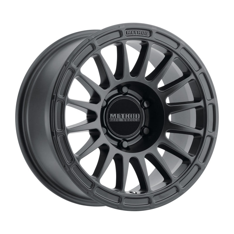 Method MR314 18×9 +18mm Offset 6×5.5 106.25mm CB Matte Black Wheel