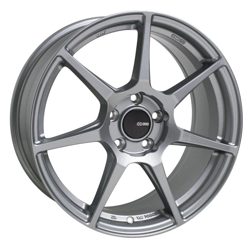 Enkei TFR 18×9.5 5×100 45mm Offset 72.6 Bore Diameter Storm Gray Wheel