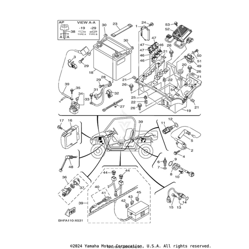 Ignition Coil Assembly by Yamaha