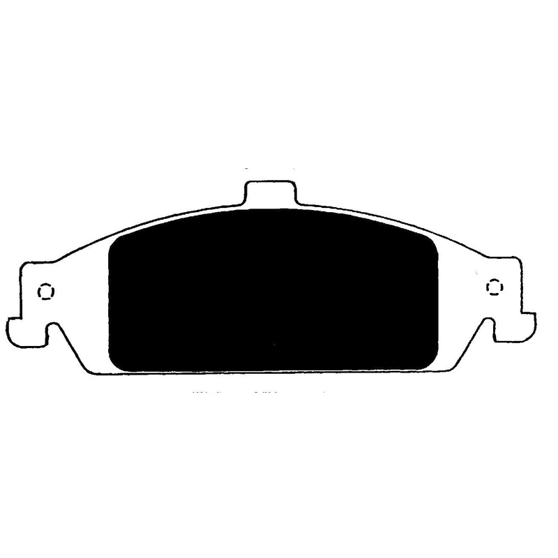 Porterfield Brake Pads for 2003 PONTIAC GRAND AM w/Rear Drums