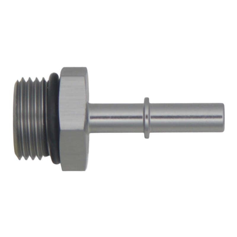 DeatschWerks 10AN ORB Male to 5/16in Male EFI Quick Connect Adapter – Anodized DW Titanium