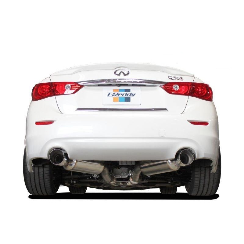 GReddy 16+ Infiniti Q50 Evolution (RWD ONLY) GT Cat-Back Exhaust