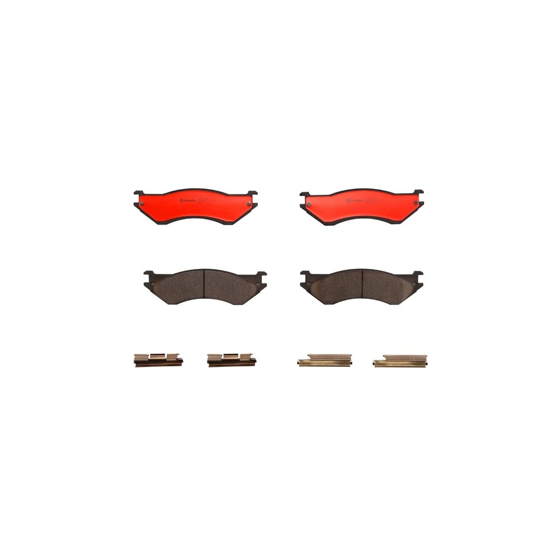 PRIME Ceramic Front Disc Brake Pad Set – P18003N