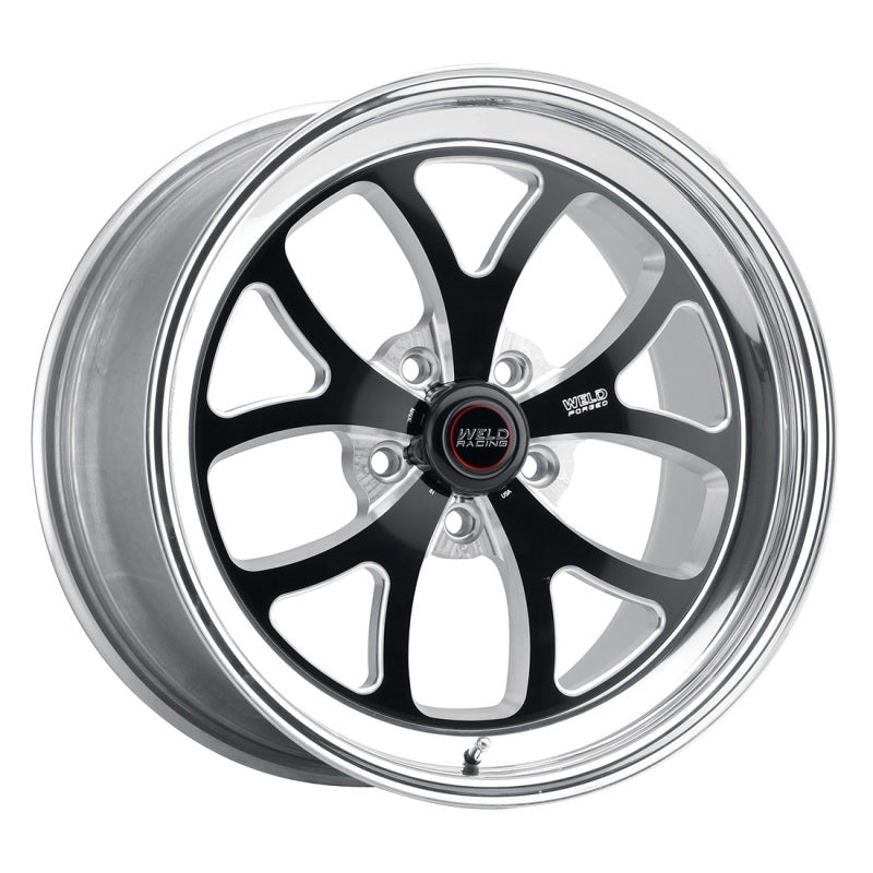 Weld S76 17×5.2 / 5×115 BP / 1.9in. BS Black Wheel – Non-Beadlock