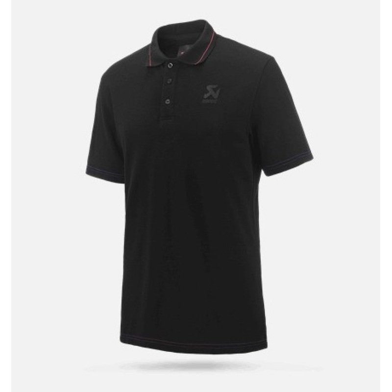 Akrapovic Corpo Polo Black Mens – XL