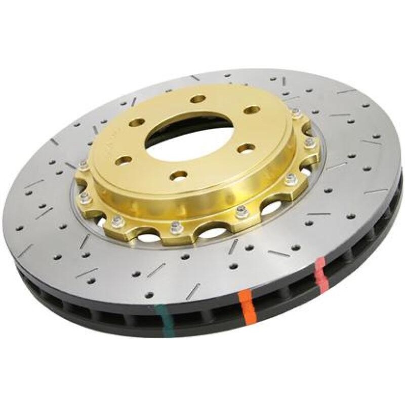 DBA 94-04 Mustang Cobra/Bullitt/Mach1 Front Drilled & Slotted 5000 Series 2 Piece Rotor Assembled w/