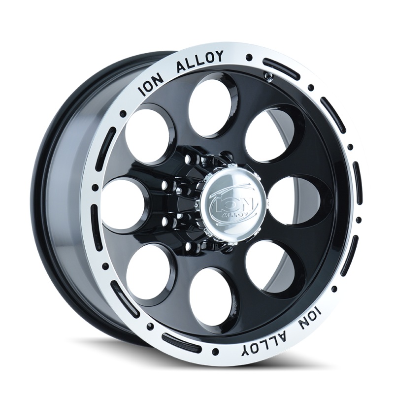 ION Type 174 15×10 / 5×139.7 BP / -38mm Offset / 108mm Hub Black/Machined Wheel