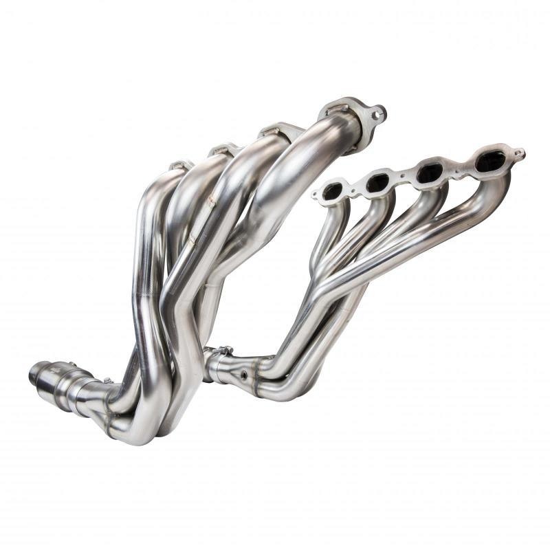 Kooks – 2016+ Chevrolet Camaro SS LT1 6.2L 2in x 3in SS LT Headers w/ Green Catted Connection Pipe