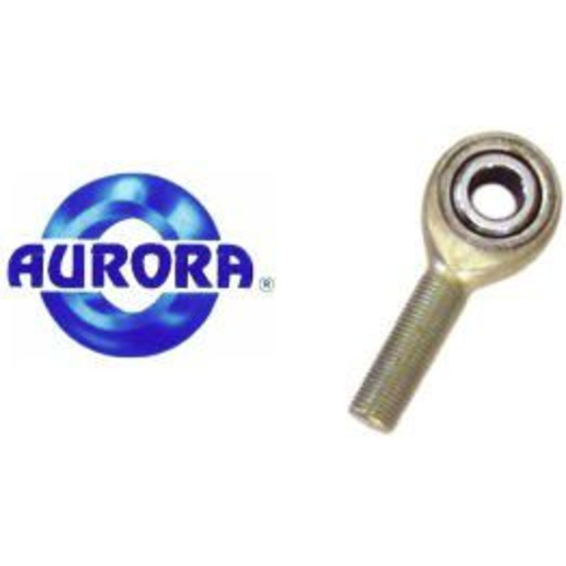 Rod End .375 x 3/8-24, LH, Teflon Lined