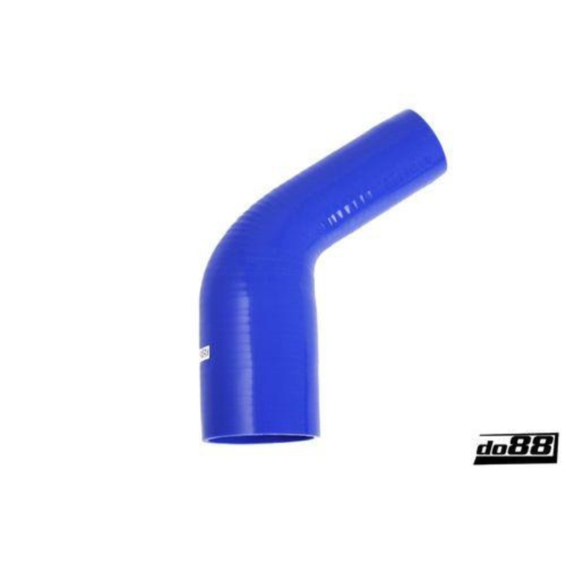 Silicone Hose Blue 60 degree 2,375 – 2,5” (60 – 63mm)