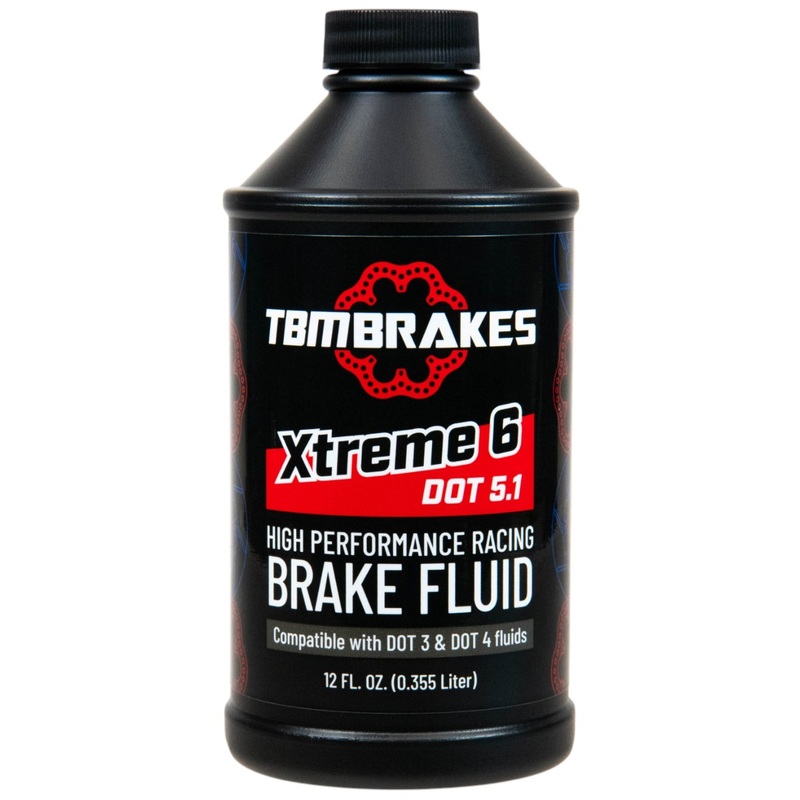 TBM DOT 5.1 Extreme 6 High Temp Brake Fluid 1 Pint 7-0102
