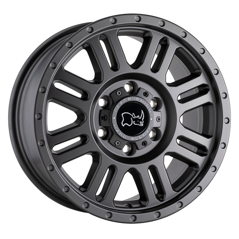 16×8.0 Black Rhino Yellowstone 6×130