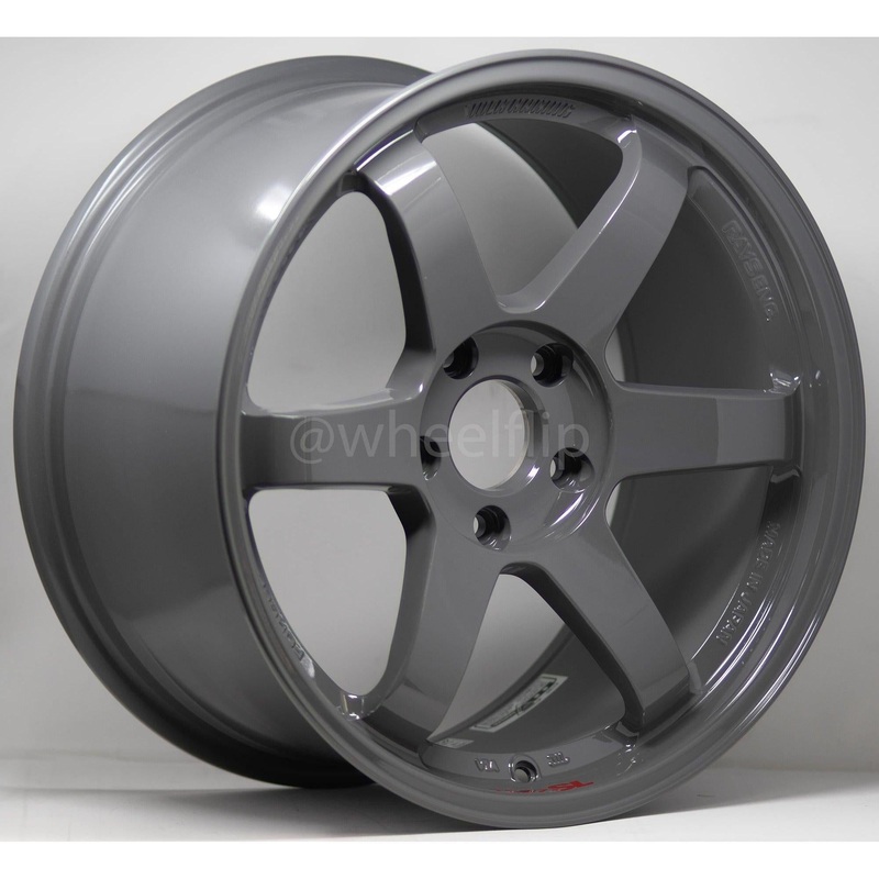 Volk Racing TE37SL 18×9.5 +22 5×120 Arms Gray (SET)