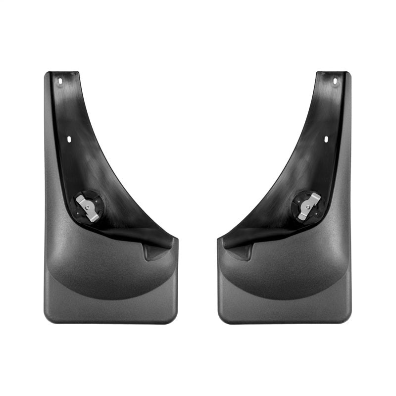 WeatherTech 22-23 Ford Bronco Raptor (Excl. Sport Models) No Drill Mudflaps Front Pair – Black