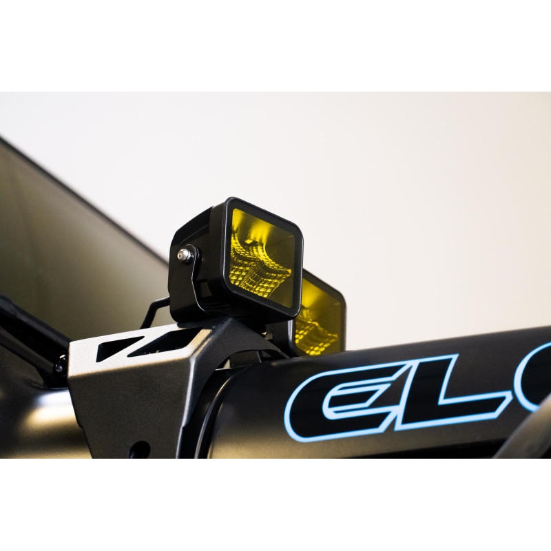 DV8 Offroad 3in Elite Series LED Amber Pod Light