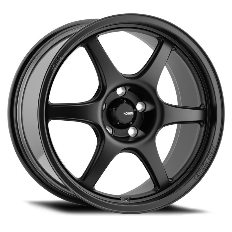 Konig Hexaform 18x10B 5×120 ET33 Matte Black