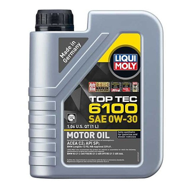 LIQUI MOLY 1L Top Tec 6100 Motor Oil SAE 0W30