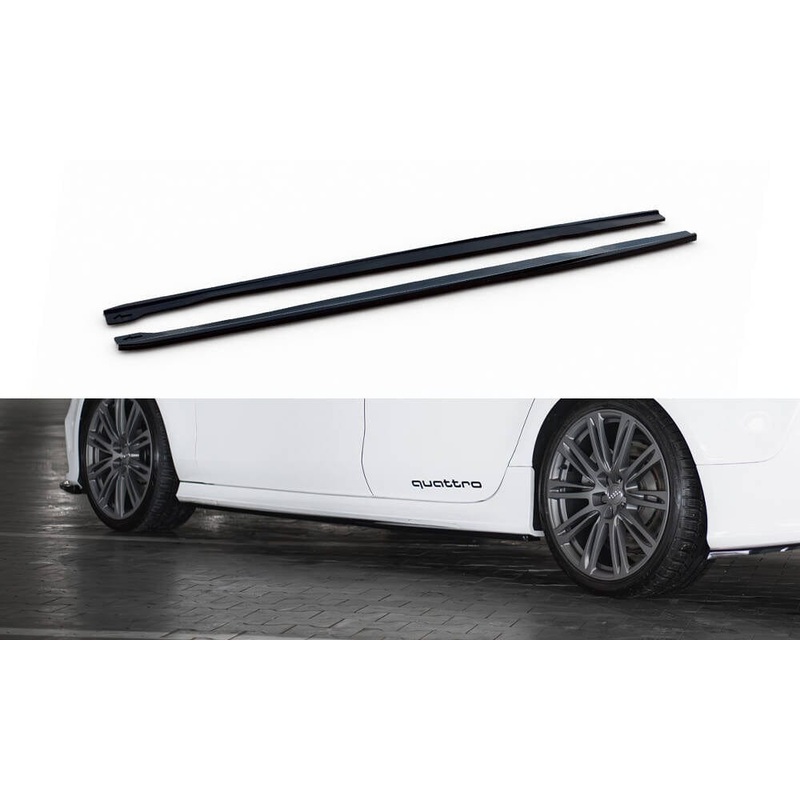 Maxton Design Side Skirts – Diffusers V.2 – Audi C7 RS7