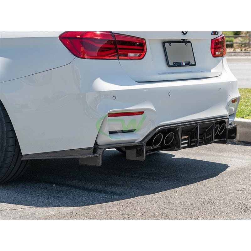 RW Carbon Exotics Style CF Rear Diffuser (V2) – BMW / F8X / M3 / M4