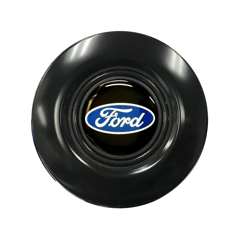 VSW S6 | Ford Blue Oval Emblem | Covert Horn Button | 1STB1020BLK