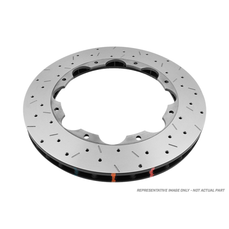 DBA 09+ Nissan GTR R-35 Front Drilled & Slotted 5000 Series Brembo Only Replacement Disc (No hardwar