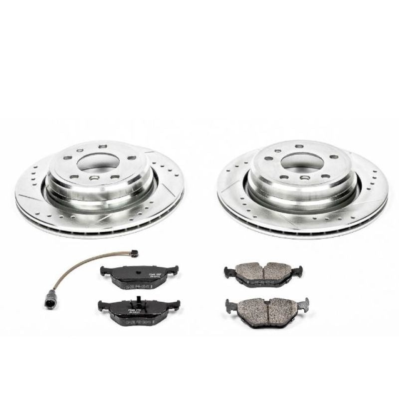 PowerStop Power Stop 94-95 BMW 540i Rear Z23 Evolution Sport Brake Kit