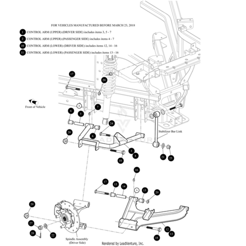 Control Arm (Upper) (Passenger Side) (Black) by Arctic Cat