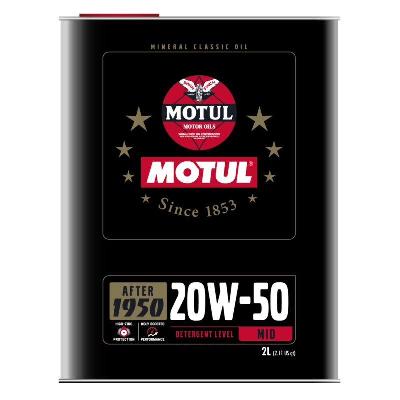 Motul 20W50 Classic Performance Oil – 10x2L