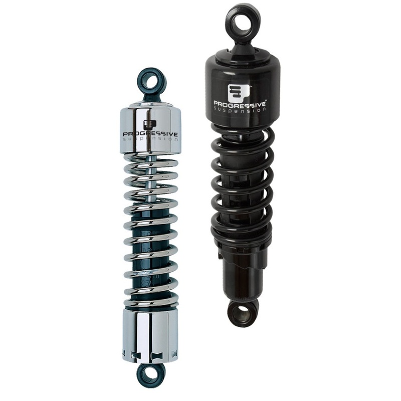Progressive Harley 412 Series Shocks 13.5in – Black
