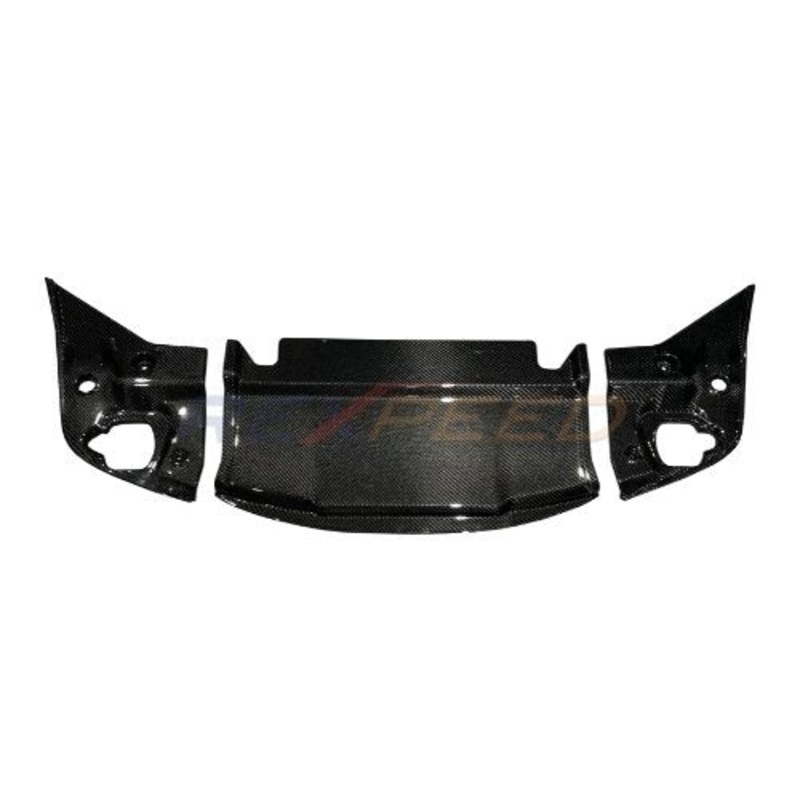 Rexpeed 2020+ Supra GR Carbon Fiber Cooling Plate | Gloss | TS49