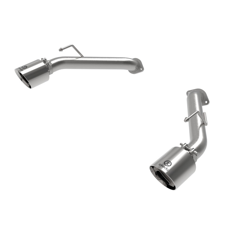 aFe 23-24 Nissan Z V6-3.0L | tt Takeda Stainless Steel Axle-Back Exhaust System w/ Polished Tip | 49-36137-P