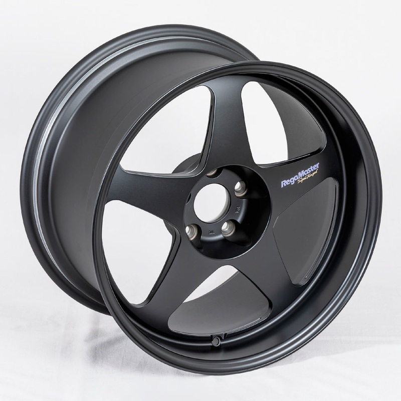 Desmond Regamaster EVO II 18×9.5 +45 5×120 Satin Black (SET)