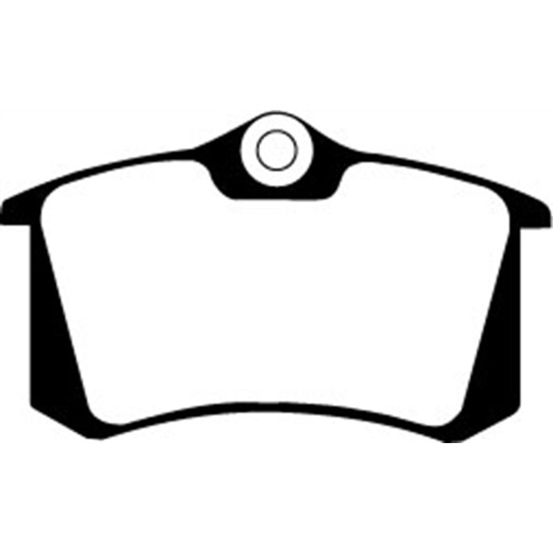 EBC 10-13 Audi A3 2.0 TD Yellowstuff Rear Brake Pads