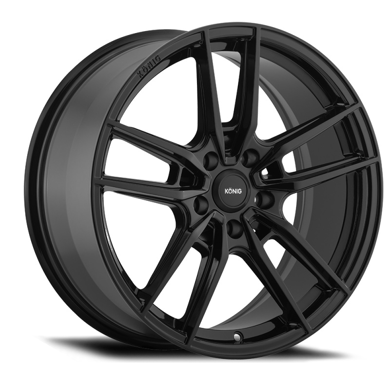 KONIG Myth Wheel – 16×7.5 +43 | 5×100 | Gloss Black
