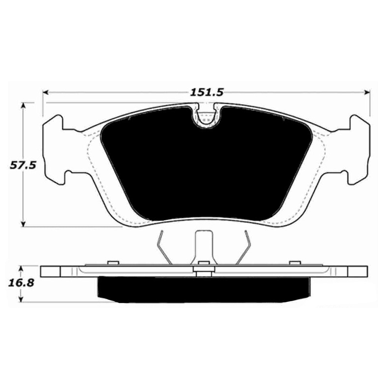 Porterfield Brake Pads for 2009 BMW Z4 Roadster 3.0i